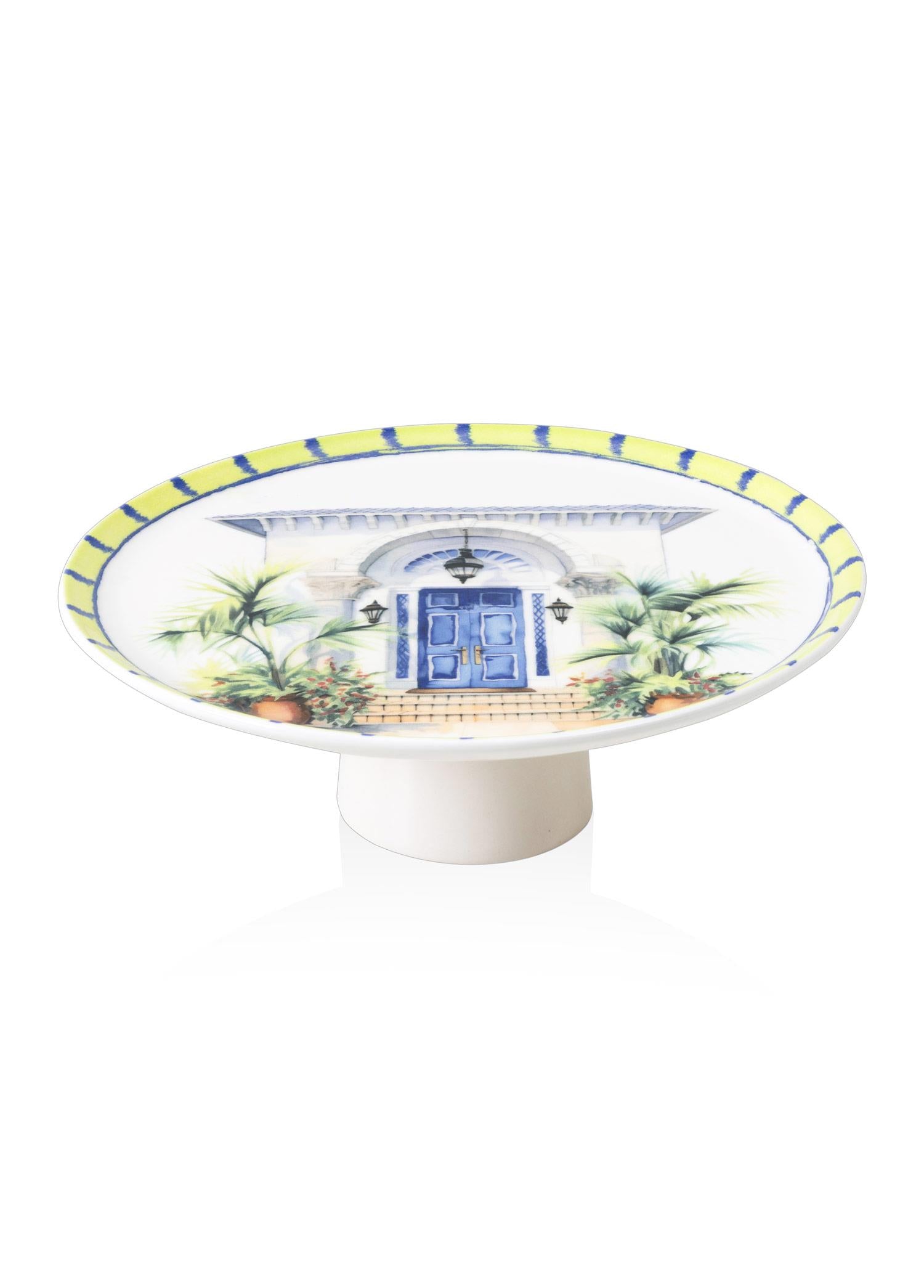 Palma Ayaklı Servis Tabağı 10X30 Cm