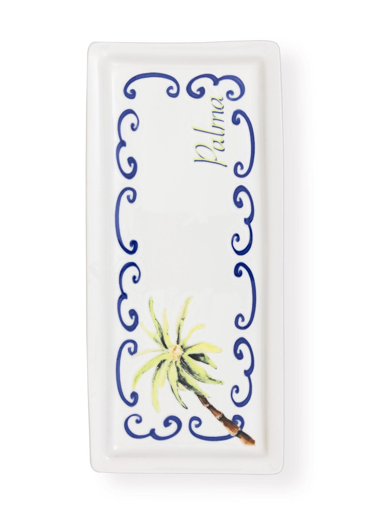Palma Dikdörtgen Servis Tabağı 35X16 Cm