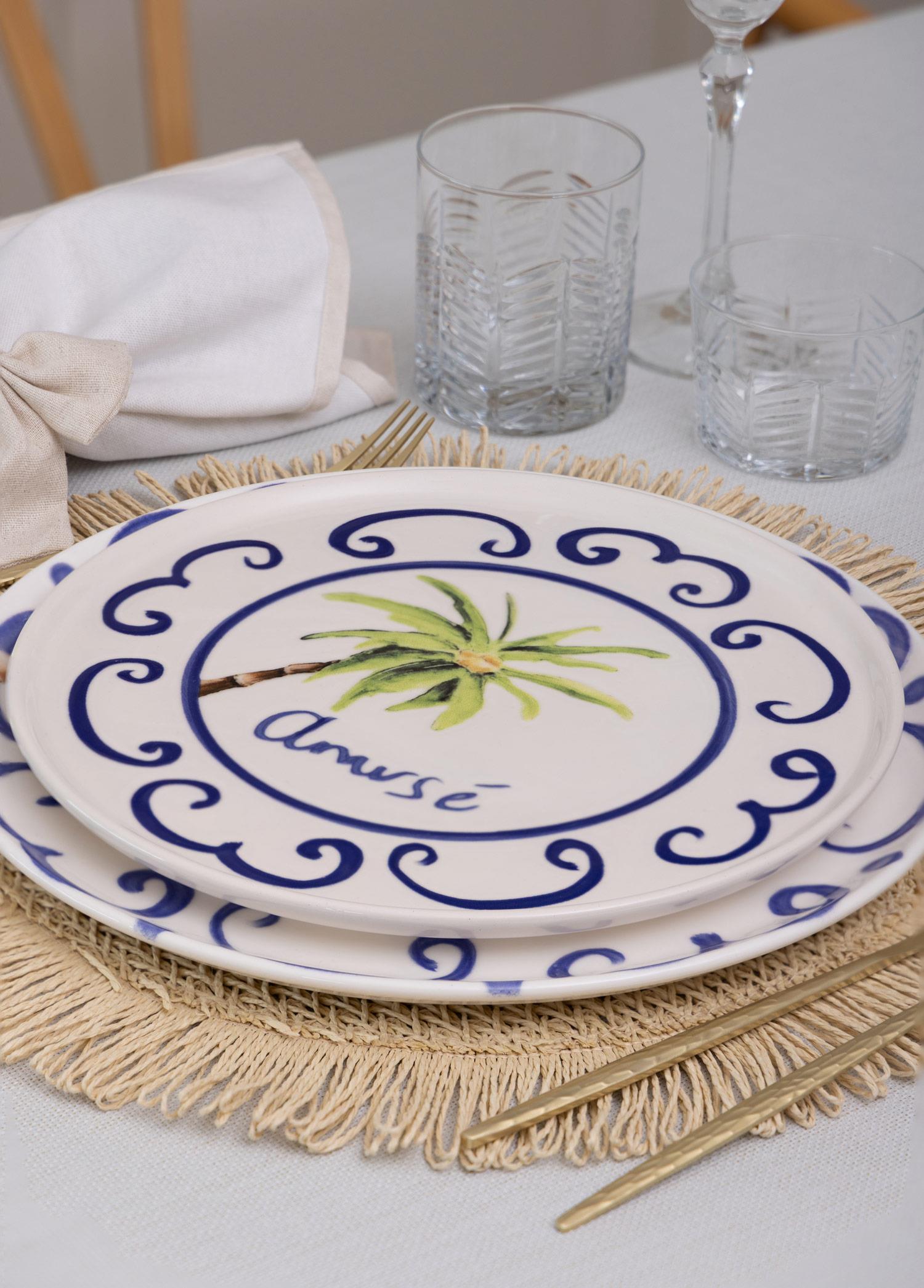 Palma Servis Tabağı 6Lı Set 26 Cm