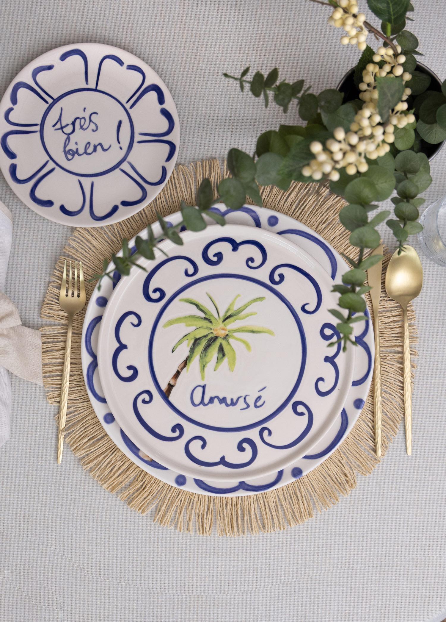 Palma Servis Tabağı 6Lı Set 26 Cm