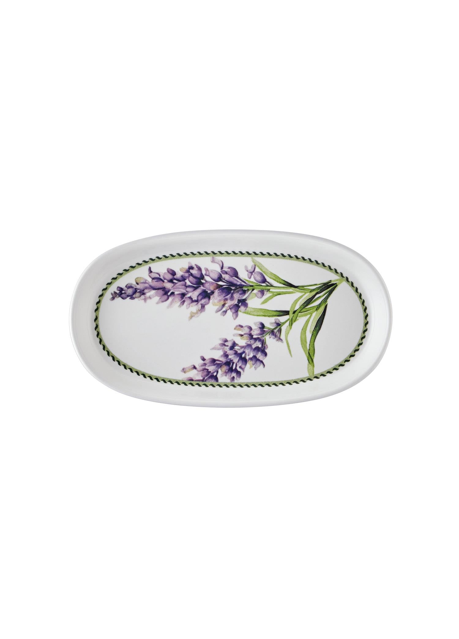Provence Lavanta Oval Servis Tabağı 2Li 23 Cm