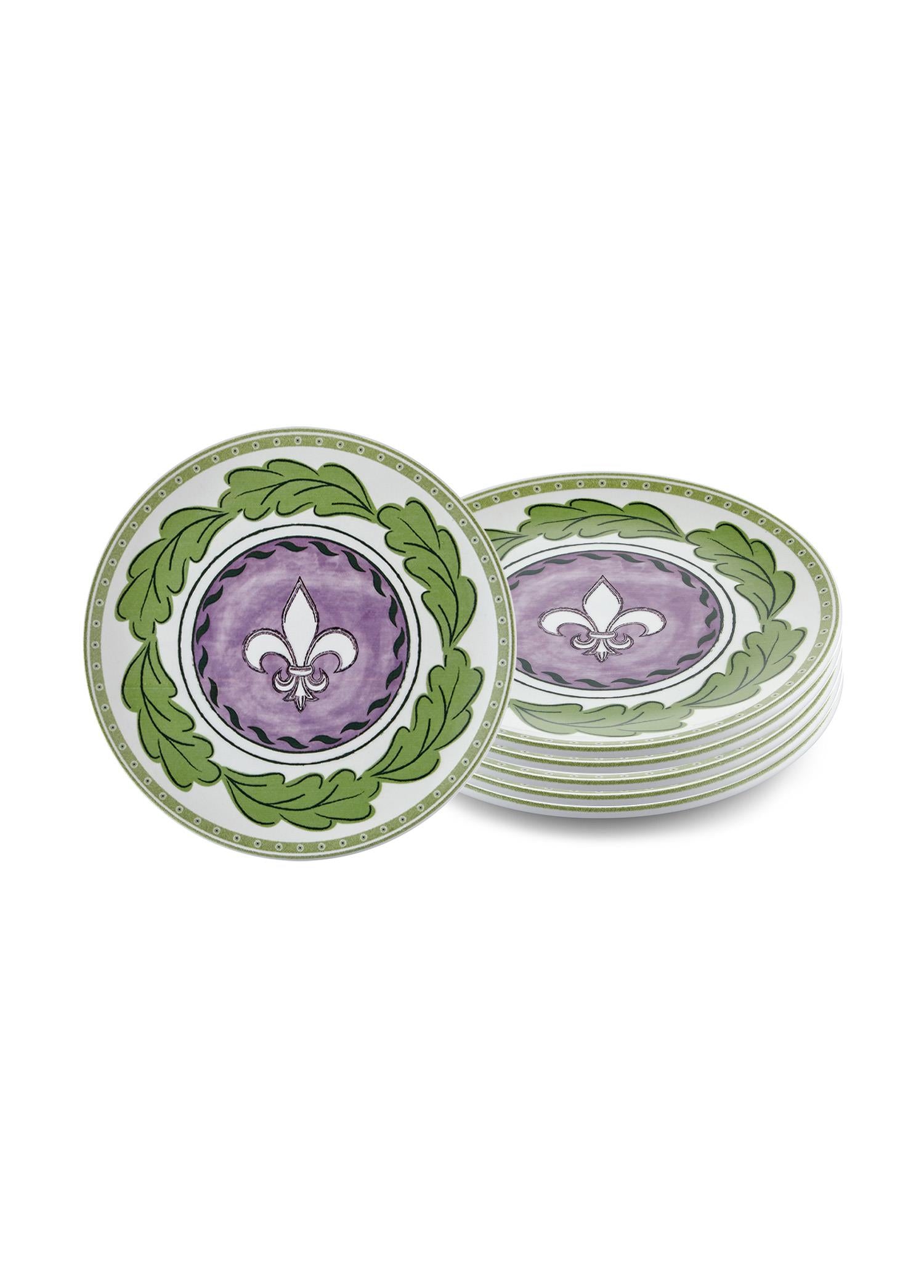Provence Lavanta Pasta Tabağı 6Lı Set 19 Cm Prc001
