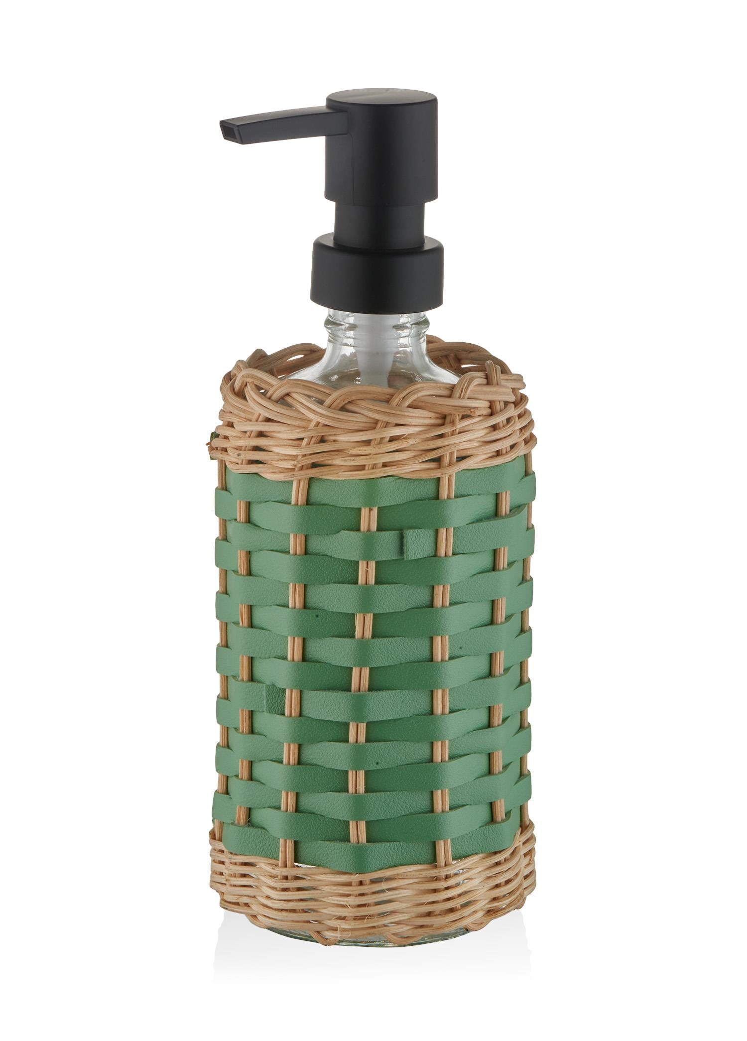 Rattan Sıvı Sabunluk Yeşil 483 Ml