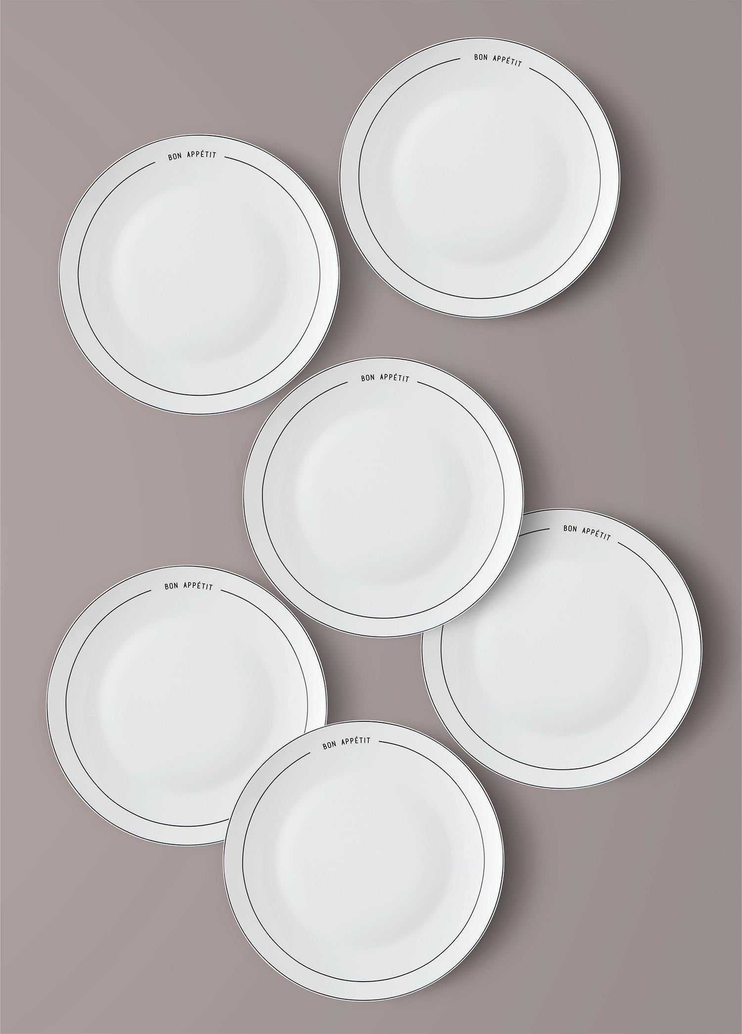 Round Servis Tabağı 6 Kişilik