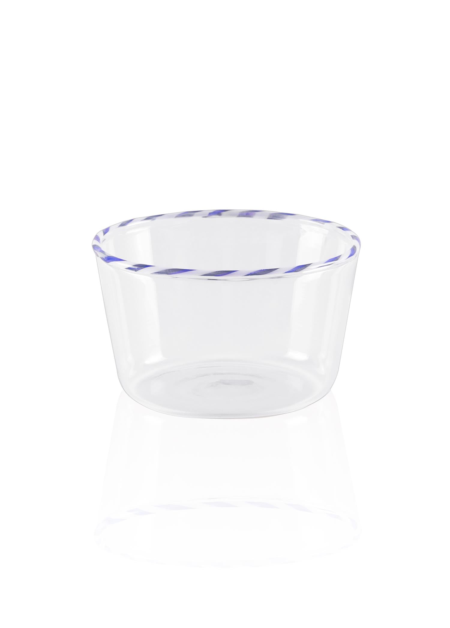 Simple Dondurmalık Tatlı Sunum Kasesi Mavi 150 Ml