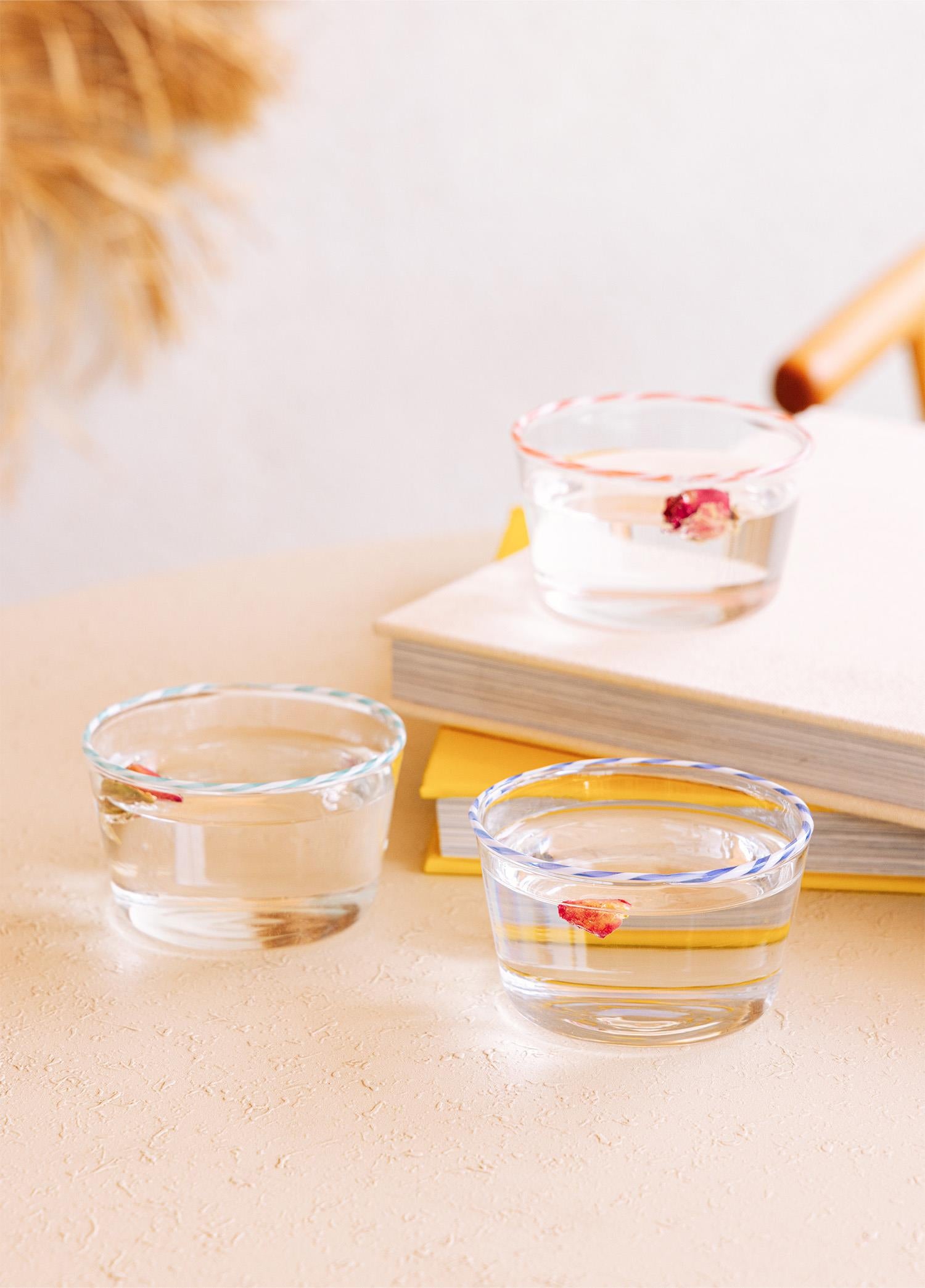 Simple Dondurmalık Tatlı Sunum Kasesi Mavi 150 Ml