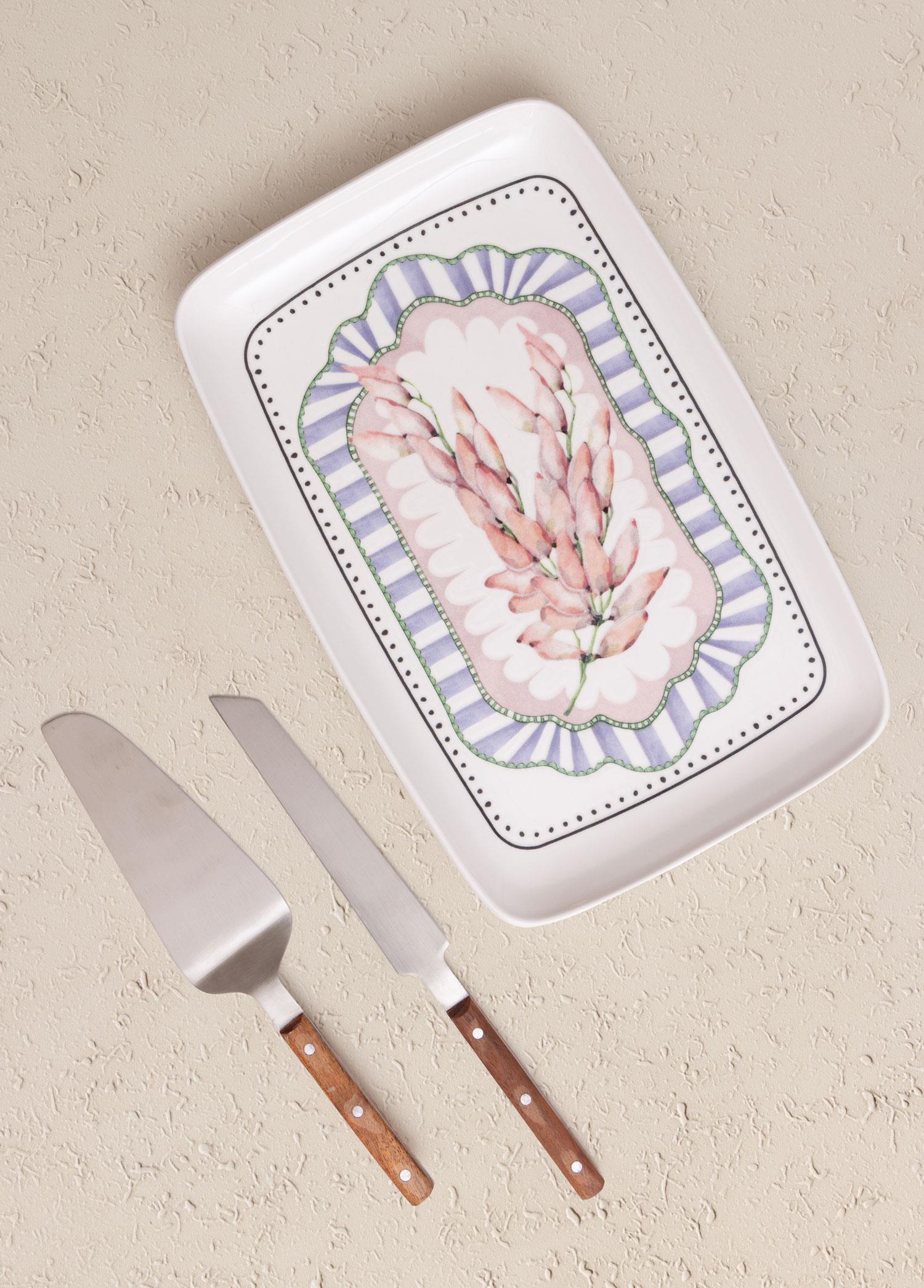 Spring Dikdörtgen Servis Tabağı 31X20 Cm Spr0015