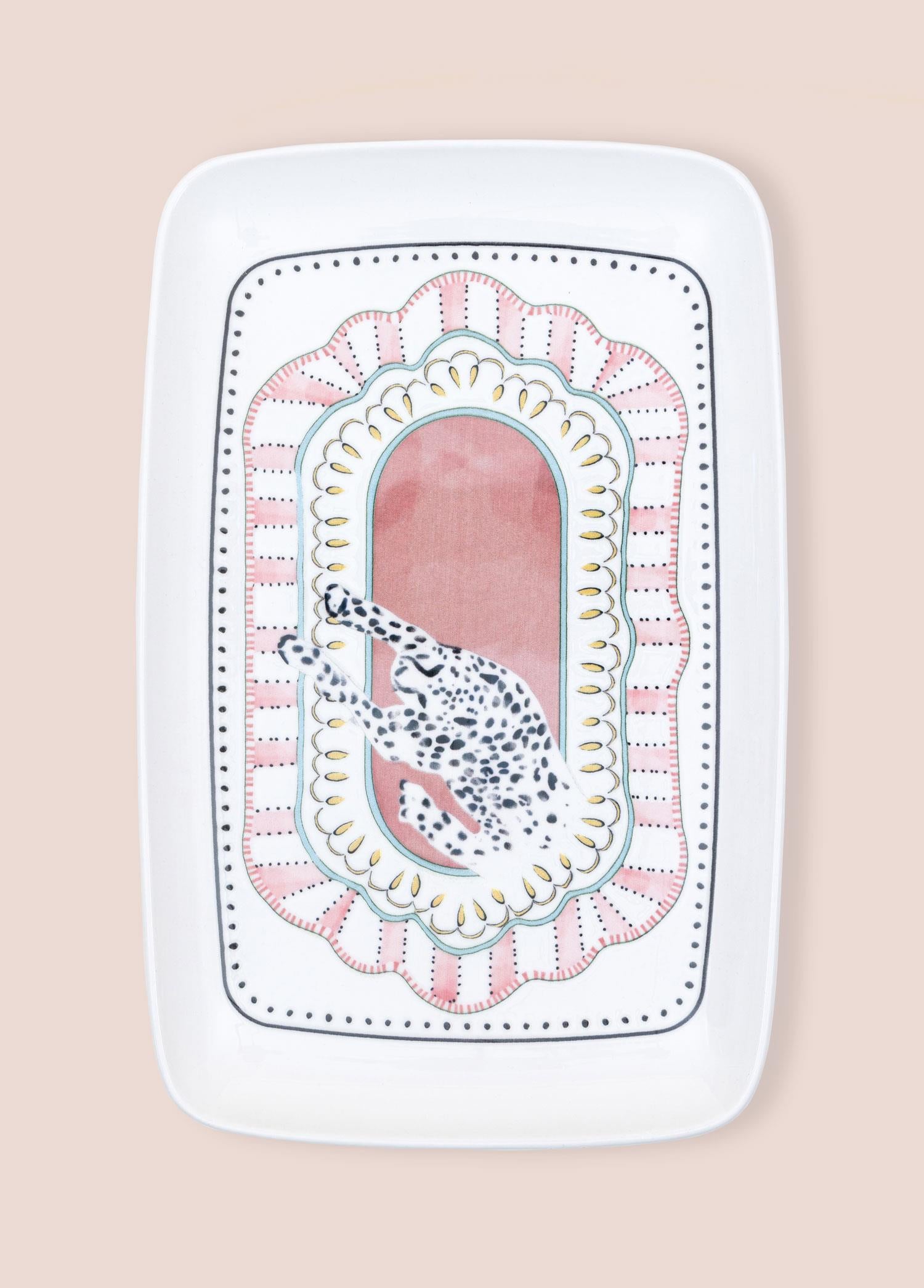 Spring Dikdörtgen Servis Tabağı 31X20 Cm Spr0014