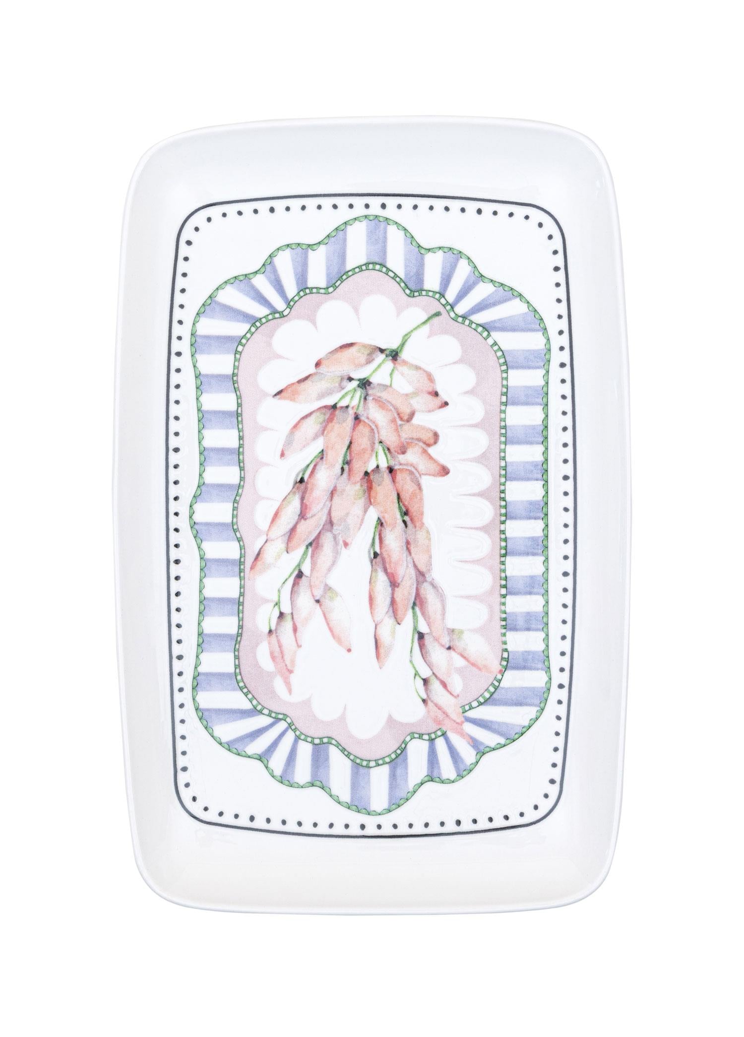 Spring Dikdörtgen Servis Tabağı 31X20 Cm Spr0015
