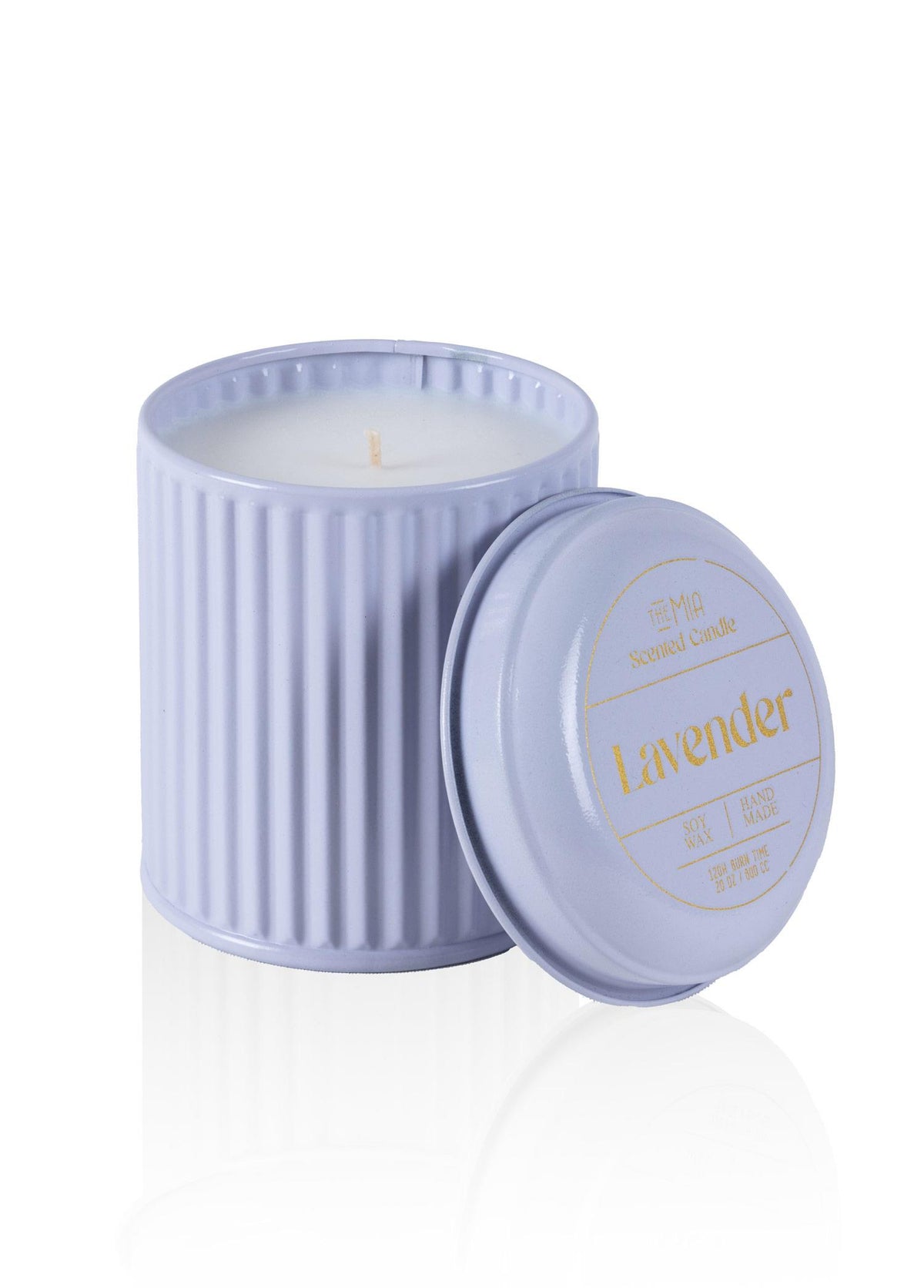 Calm Lavanta Kokulu Lila Kapaklı Mum 830 Gr 12X10