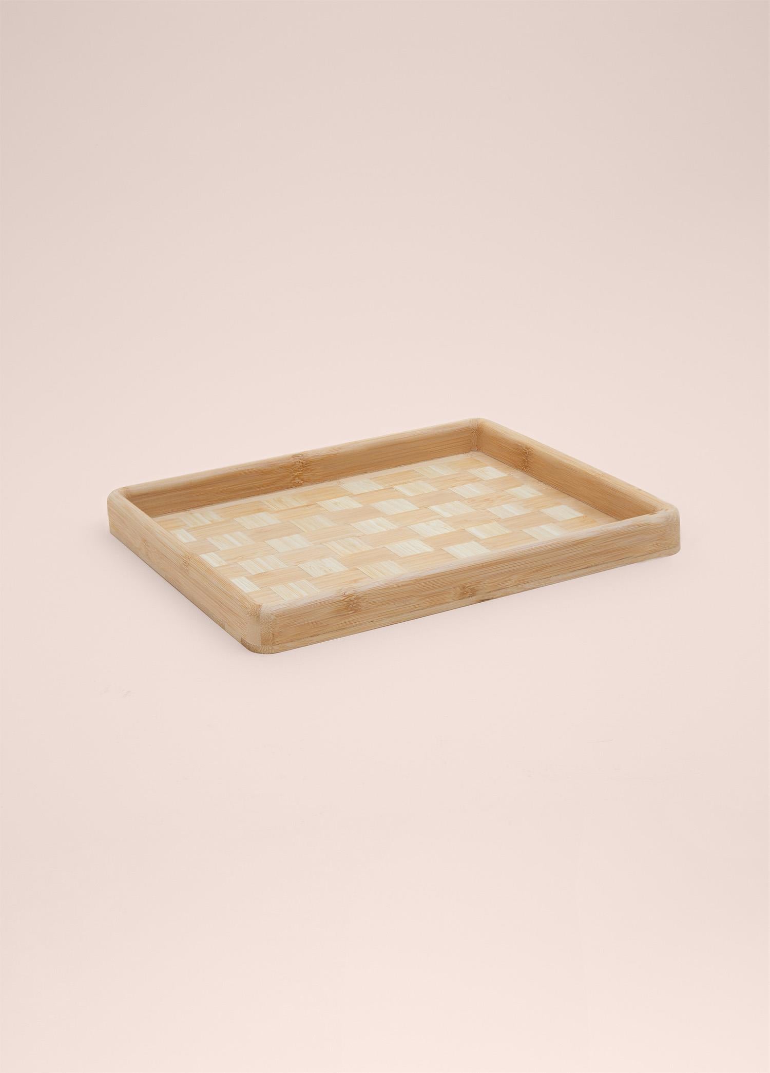 Wicker Bambu Tepsi 31X25 Cm Tps0068