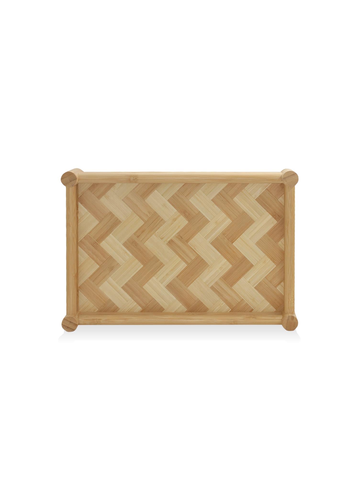 Wicker Bambu Tepsi 36X25 Cm Tps0072
