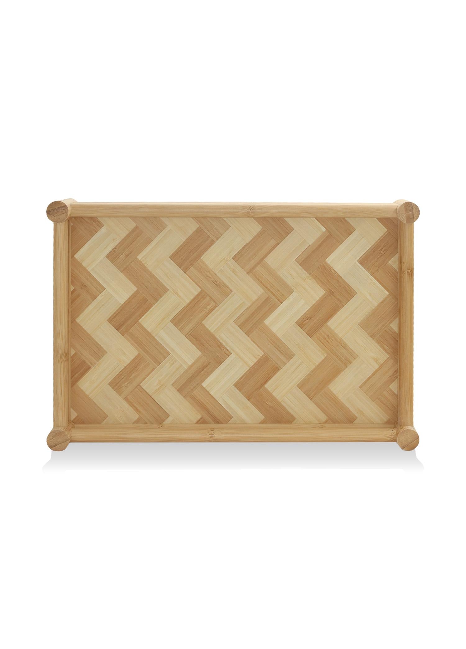Wicker Bambu Tepsi 41X28 Cm Tps0071