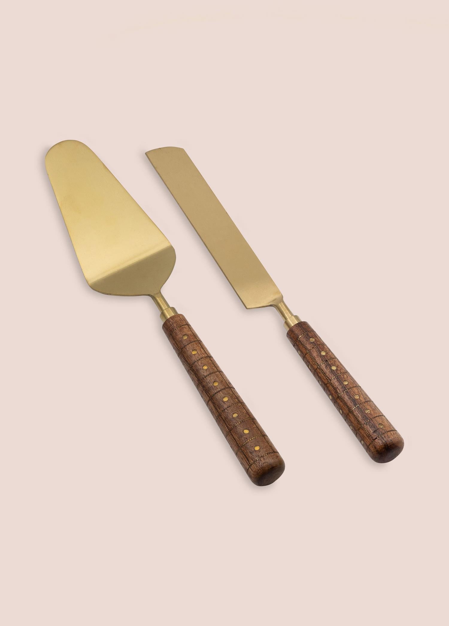 Wood Pasta Servis Takımı 2 Parça