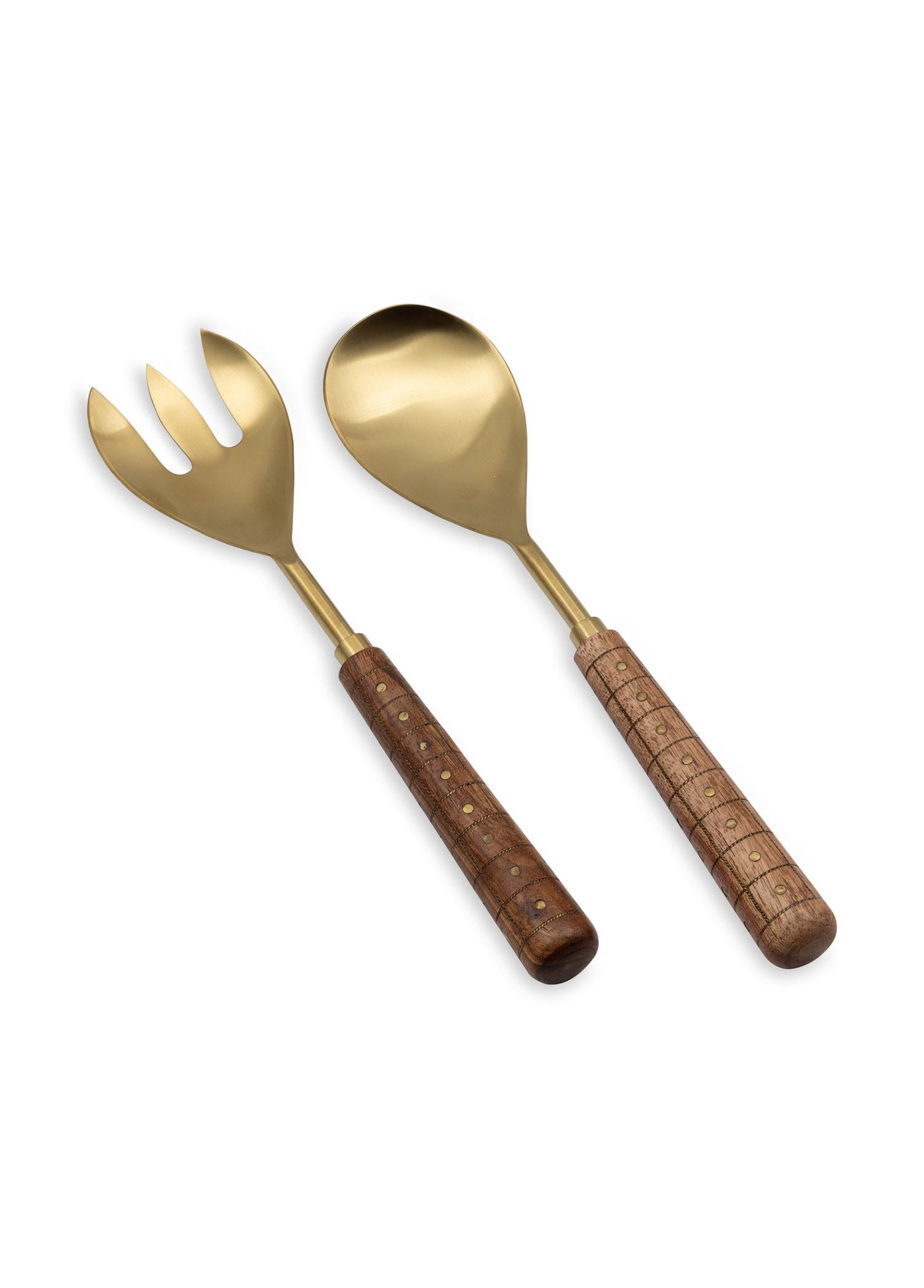 Wood Salata Servis Takımı 2 Parça