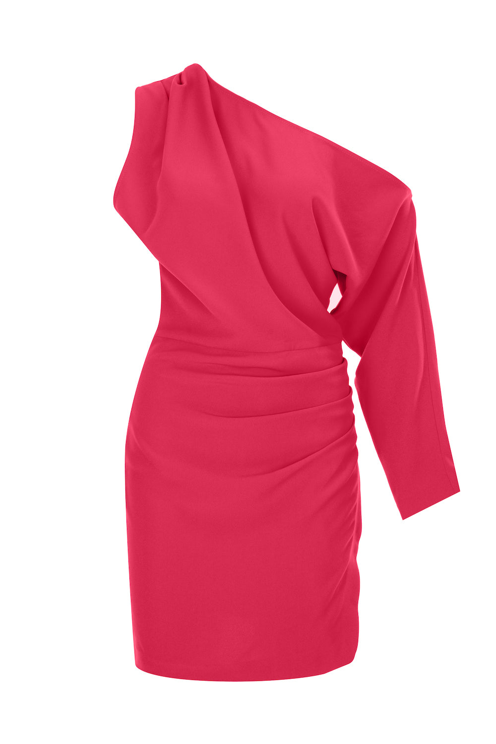 The Molc-AMBER ELBİSE/ FUŞYA-Elbise-1-Milagron.com