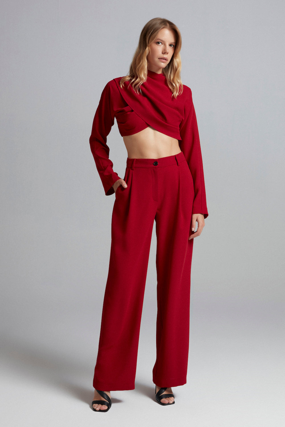 The Molc-MAYA PANTOLON-Kumaş Pantolon-2-Milagron.com