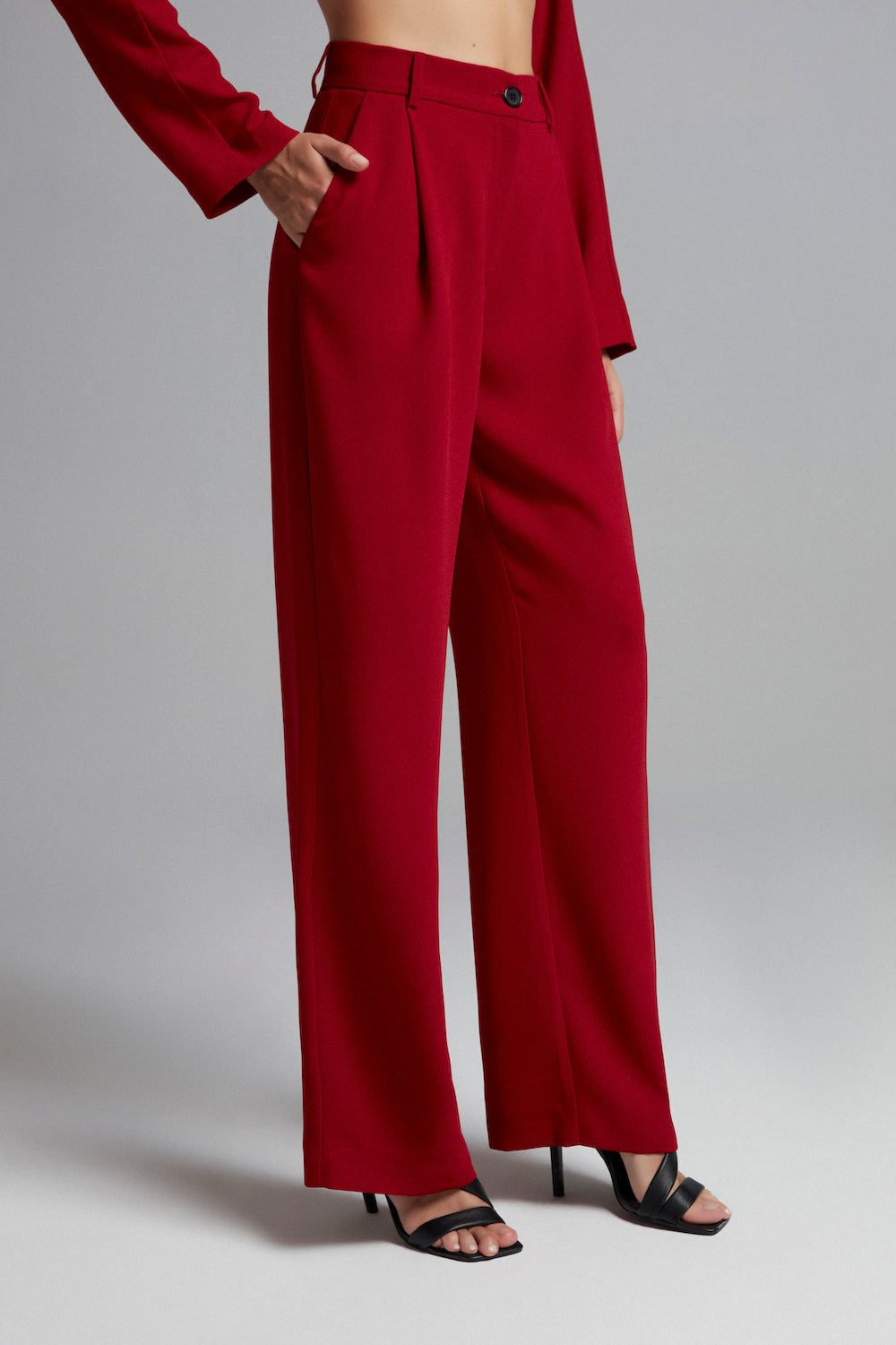 The Molc-MAYA PANTOLON-Kumaş Pantolon-3-Milagron.com