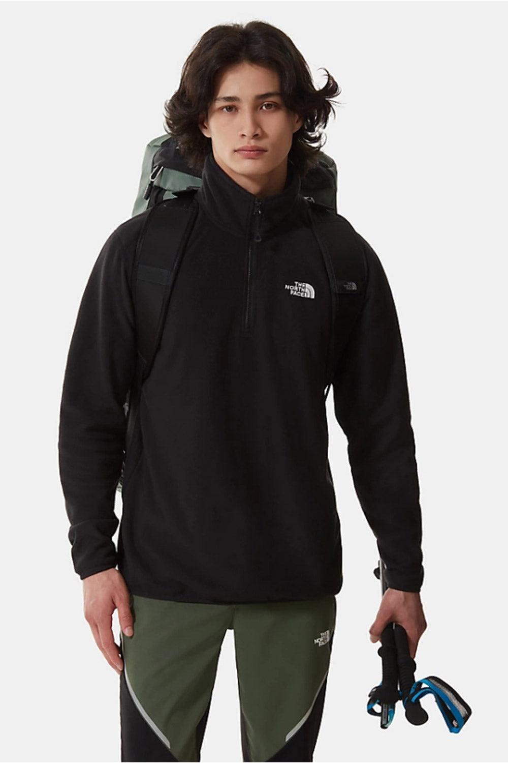 The North Face-Men 100 Glacier 1/4 Zip-Sweatshirts & Hoodies-8-Milagron.com