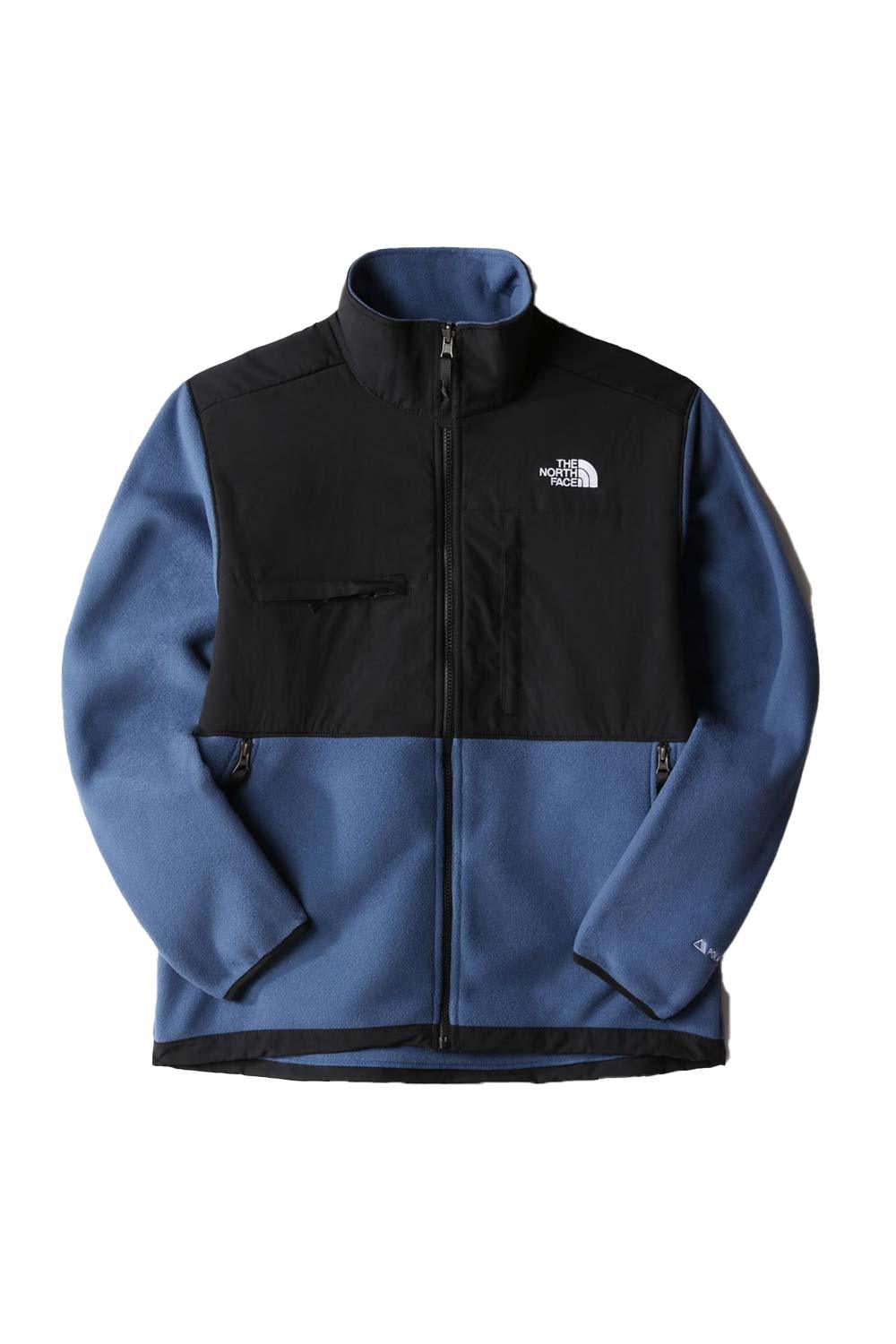 The North Face-Men Denali Jacket Shady Blue-Sweatshirts & Hoodies-10-Milagron.com