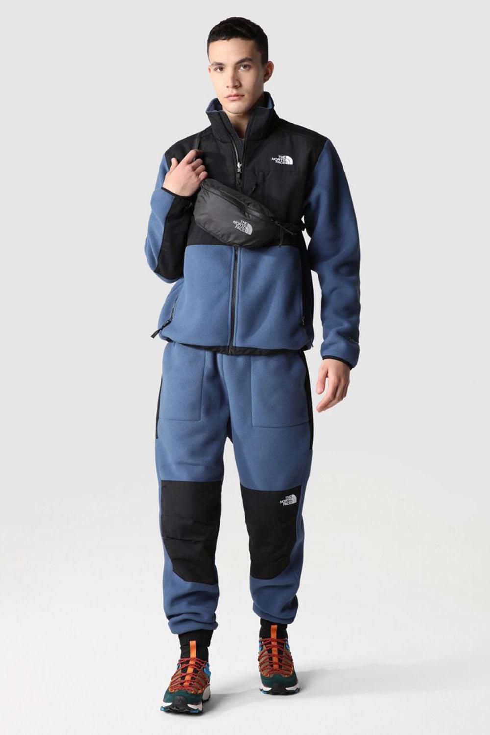 The North Face-Men Denali Jacket Shady Blue-Sweatshirts & Hoodies-4-Milagron.com