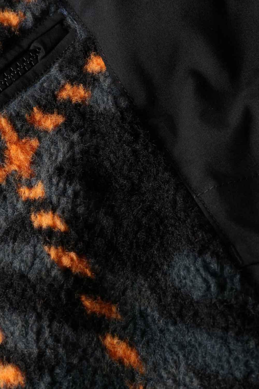 The North Face-Men Printed Ridge Fleece Quarter Zip-Sweatshirts & Hoodies-6-Milagron.com