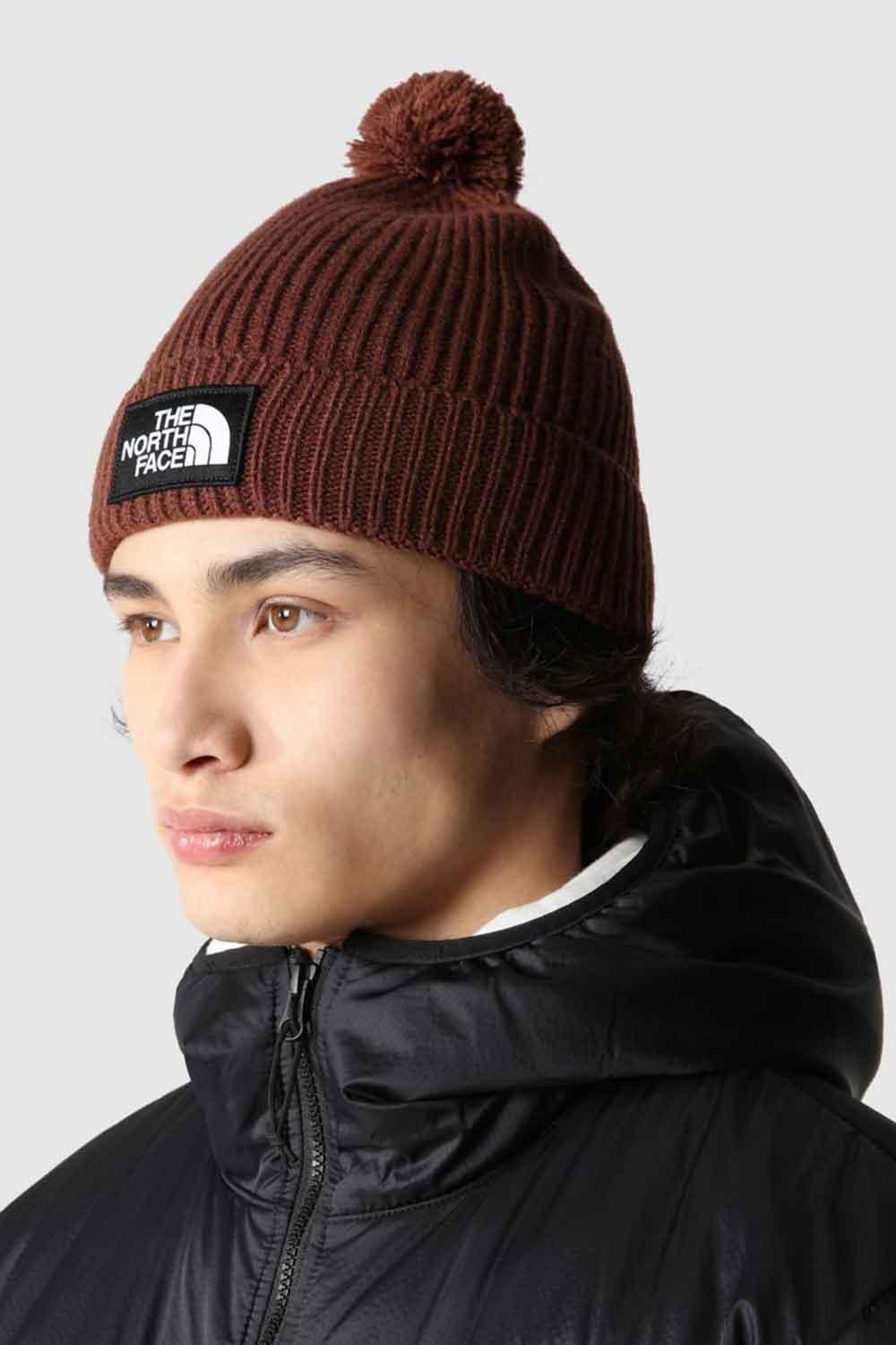 The North Face-TNF Logo Box Pom Beanie-Şapka-2-Milagron.com