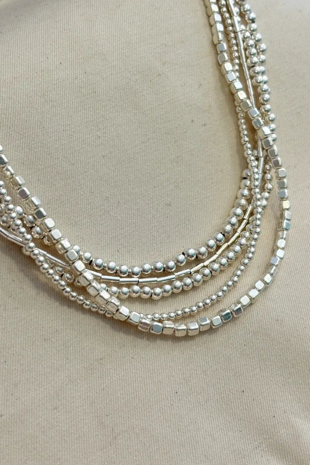 The Pheia-5'li Set - Top Top Kolye | 925 Ayar Gümüş-Kolye-2-Milagron.com