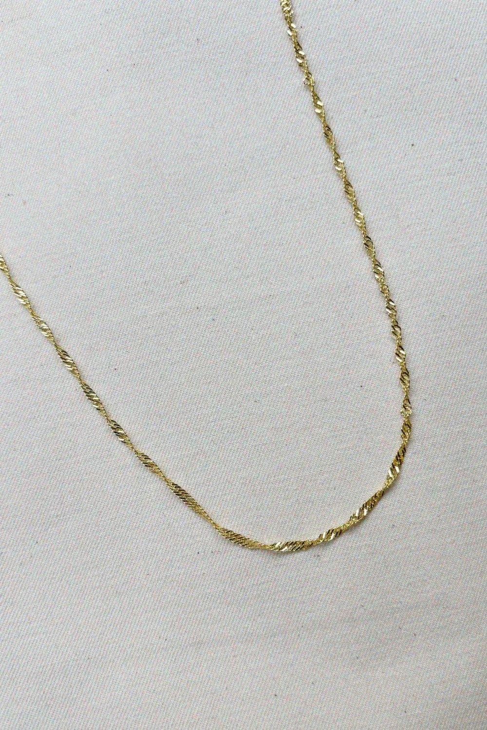 The Pheia-Burgu Zincir Kolye | 925 Ayar Gümüş-Kolye-2-Milagron.com