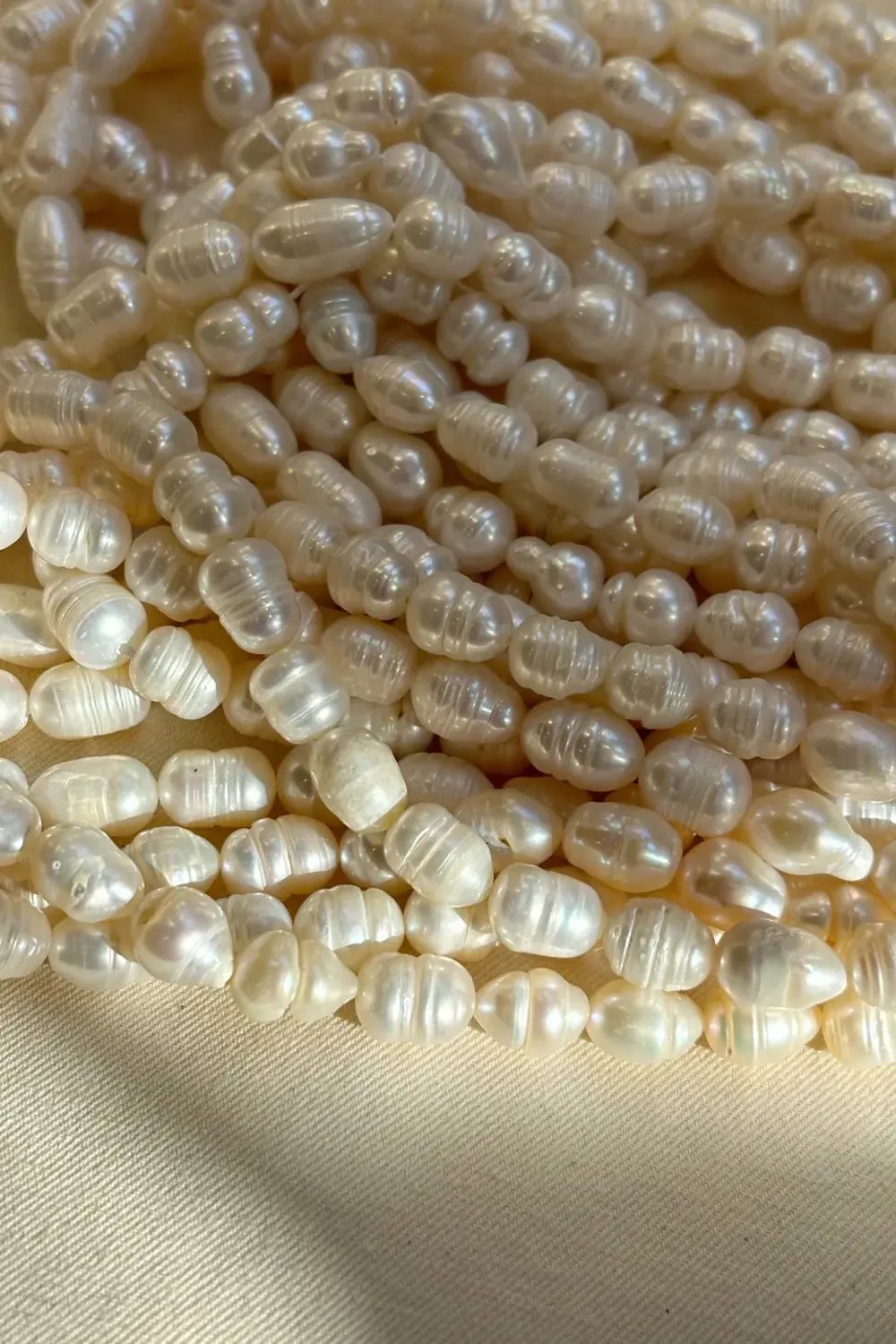 The Pheia-İri İnci Kolye | 925 Ayar Gümüş-Kolye-3-Milagron.com