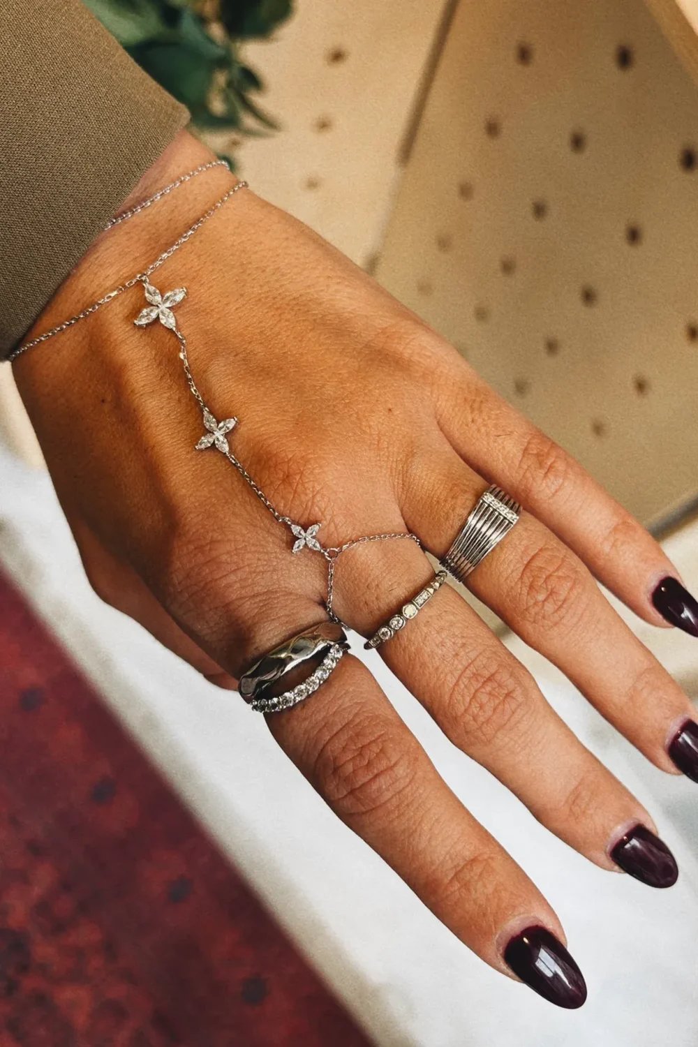 The Pheia-Markiz Çiçek Şahmeran | 925 Ayar Gümüş-Bileklik-1-Milagron.com