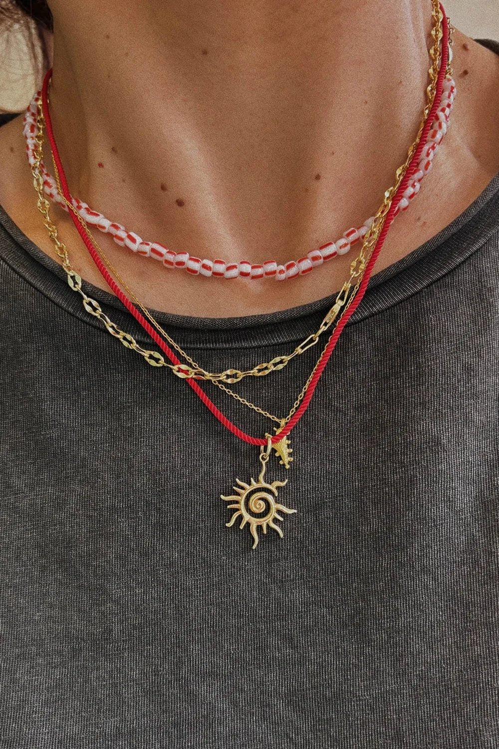 The Pheia-Wabi Sabi Bombe Kalp Kolye | 925 Ayar Gümüş-Kolye-1-Milagron.com