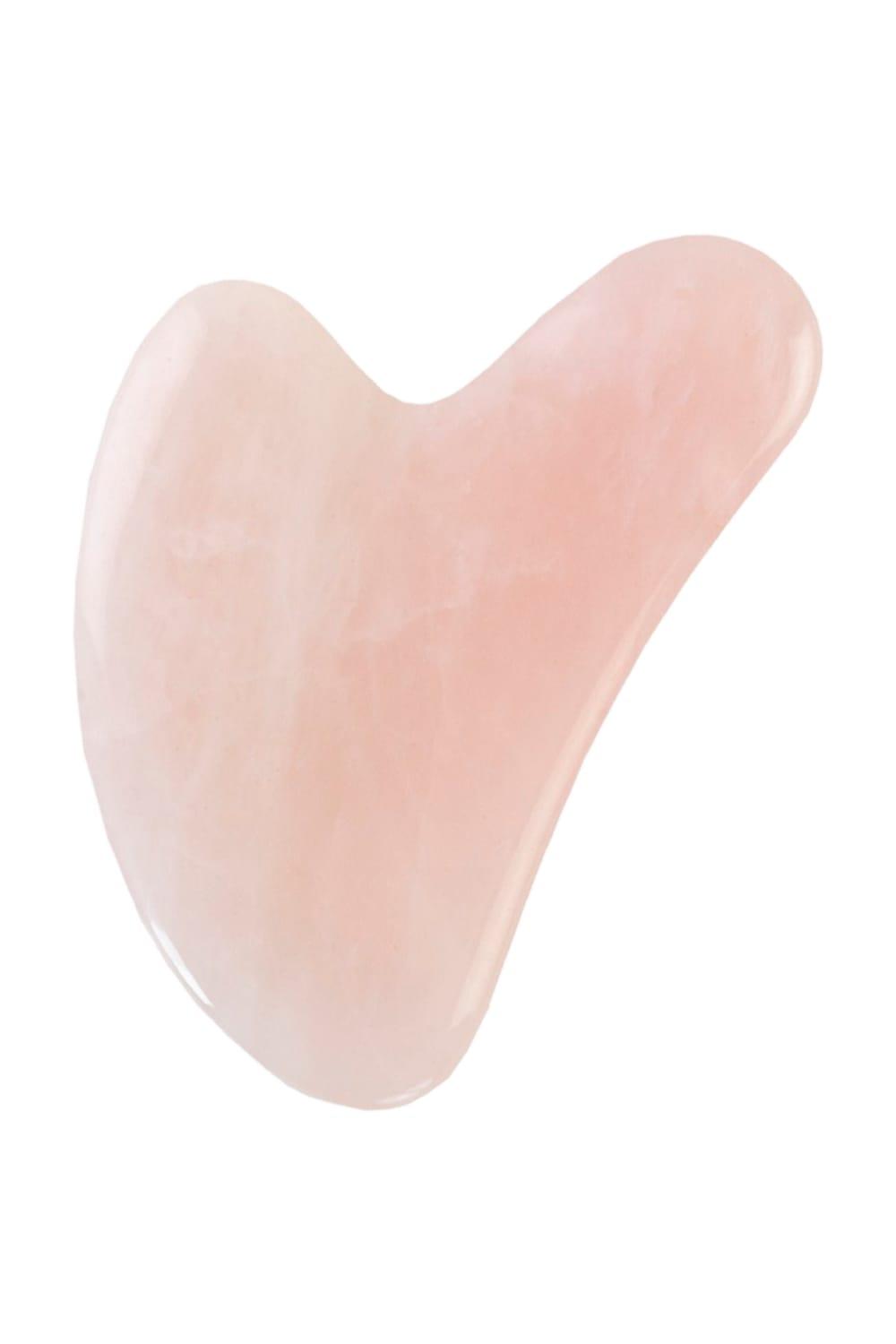 The Sim Co-Pembe Kuvars Gua Sha - Kalp-Cilt Bakım Aletleri-1-Milagron.com