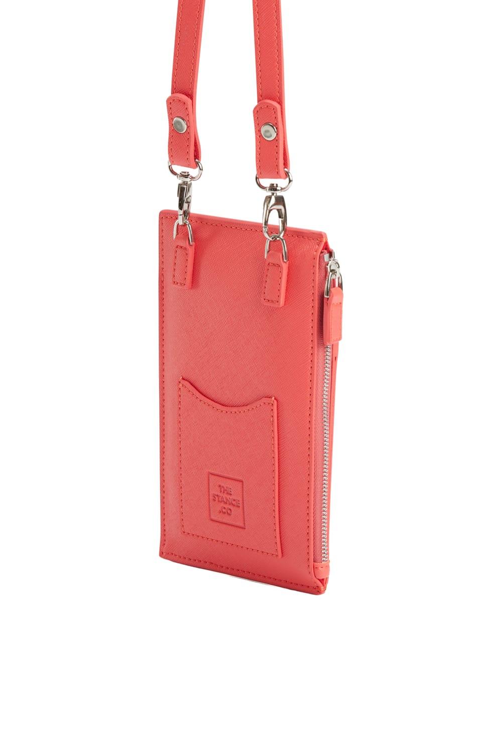 Thestance.co-Coral - Mercan Rengi-Omuz Çantası-4-Milagron.com