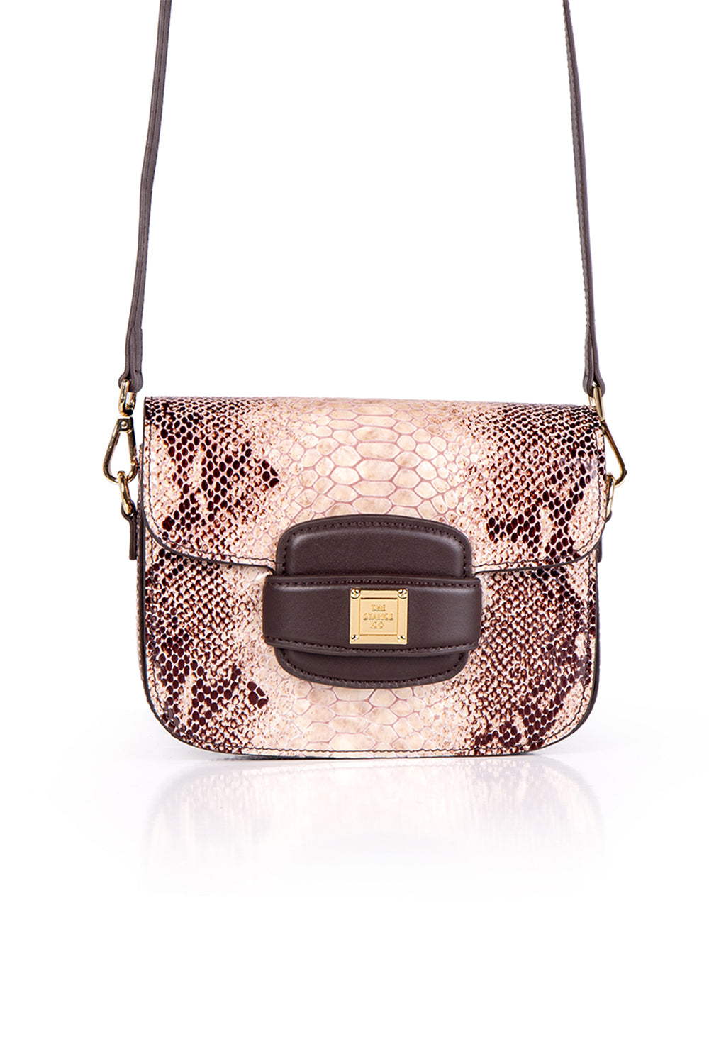 Thestance.co-GRACE - Limited Edition Snake Leather Shoulder Bag-Omuz Çantası-2-Milagron.com