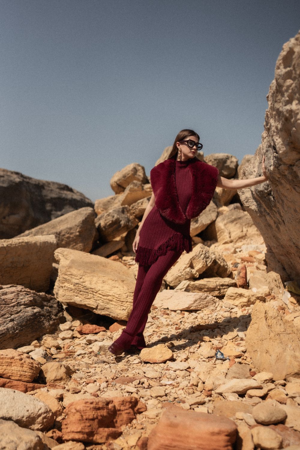 Carrie Set - Burgundy - 4