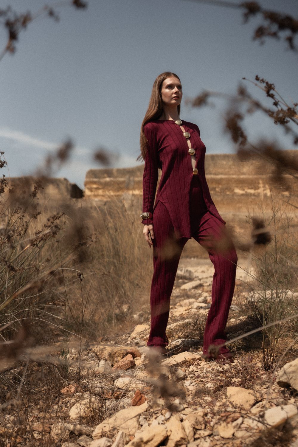 Charlotte Set - Burgundy - 5