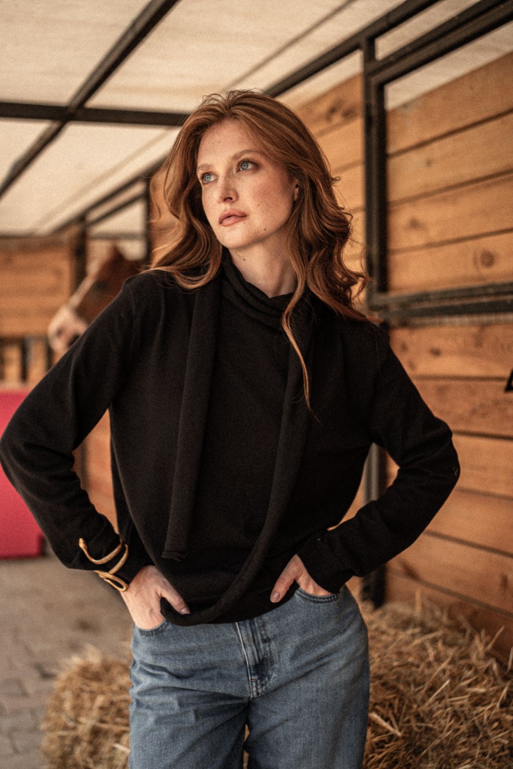 Miranda Sweater - Black - 1