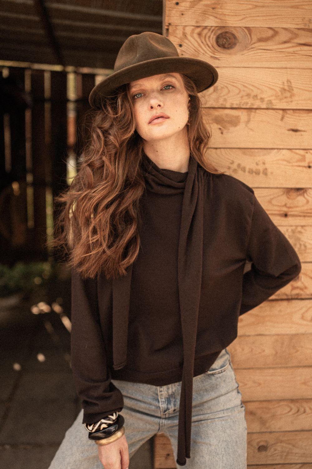 Miranda Sweater - Brown - 0