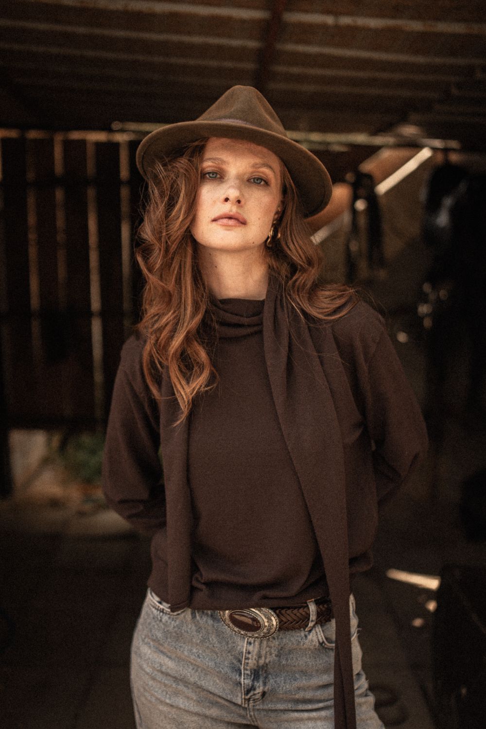 Miranda Sweater - Brown - 1