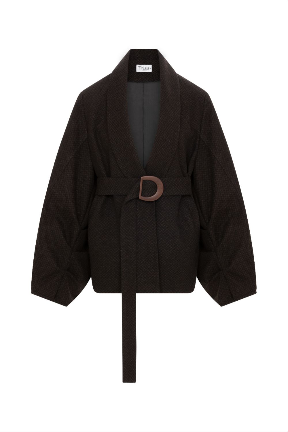 Myrcella Coat - Brown - 5