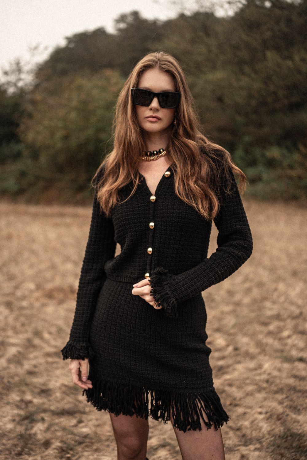 Samantha Cardigan - Black - 0