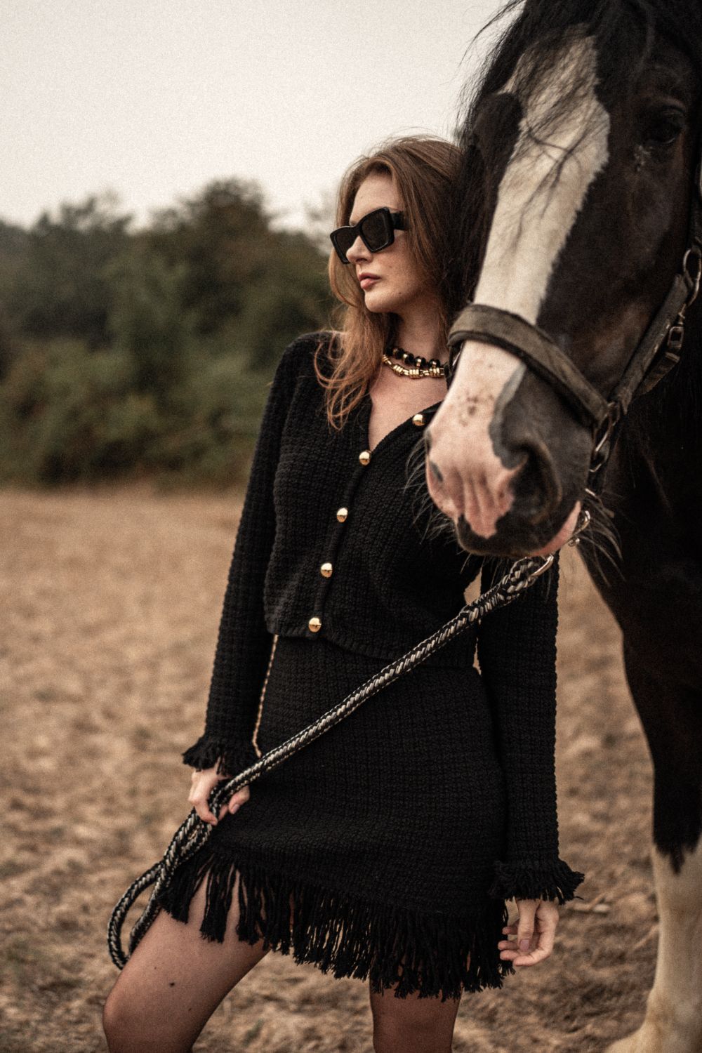 Samantha Cardigan - Black - 1