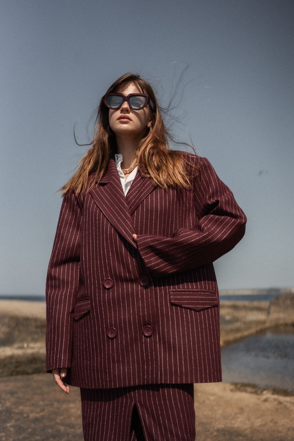 Sansa Jacket - Burgundy - 2