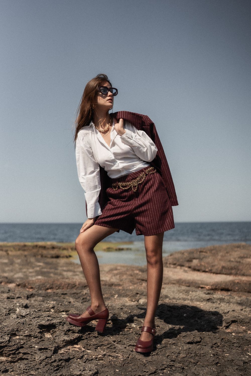 Sansa Short - Burgundy - 2