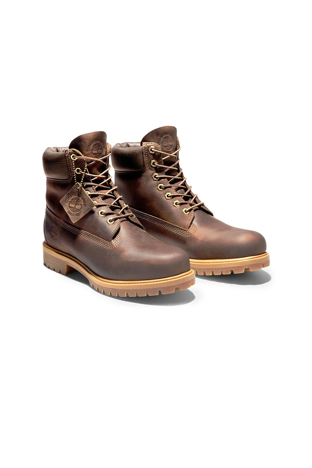 Timberland-6 Inch Premium Lace Su Geçirmez Kahverengi Deri Erkek Bot-Bot-2-Milagron.com