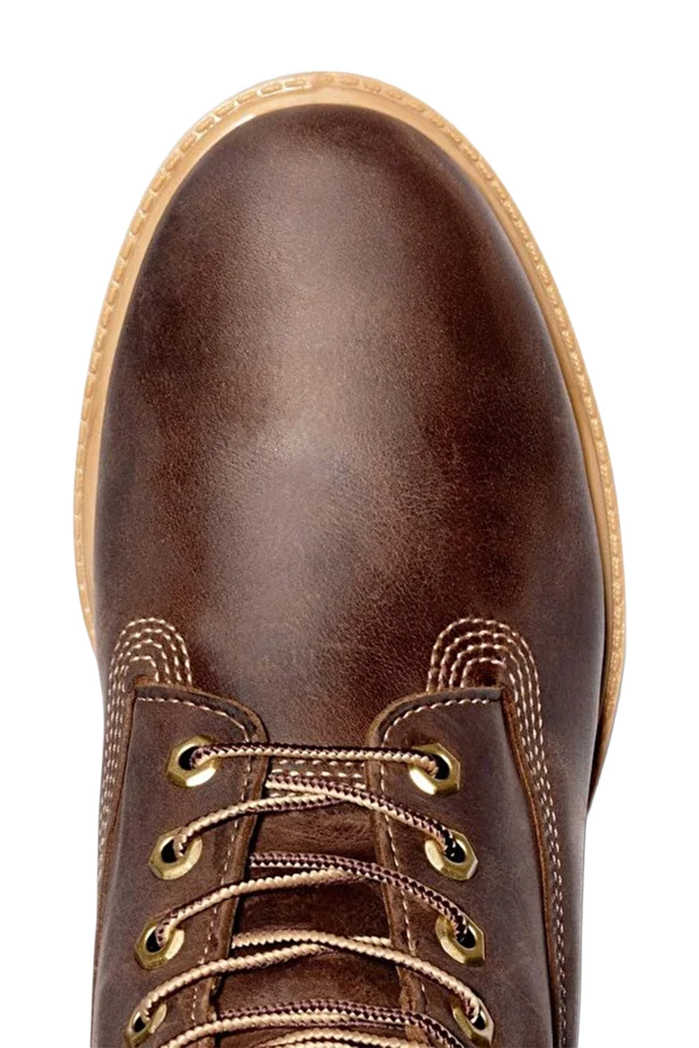 Timberland-6 Inch Premium Lace Su Geçirmez Kahverengi Deri Erkek Bot-Bot-8-Milagron.com