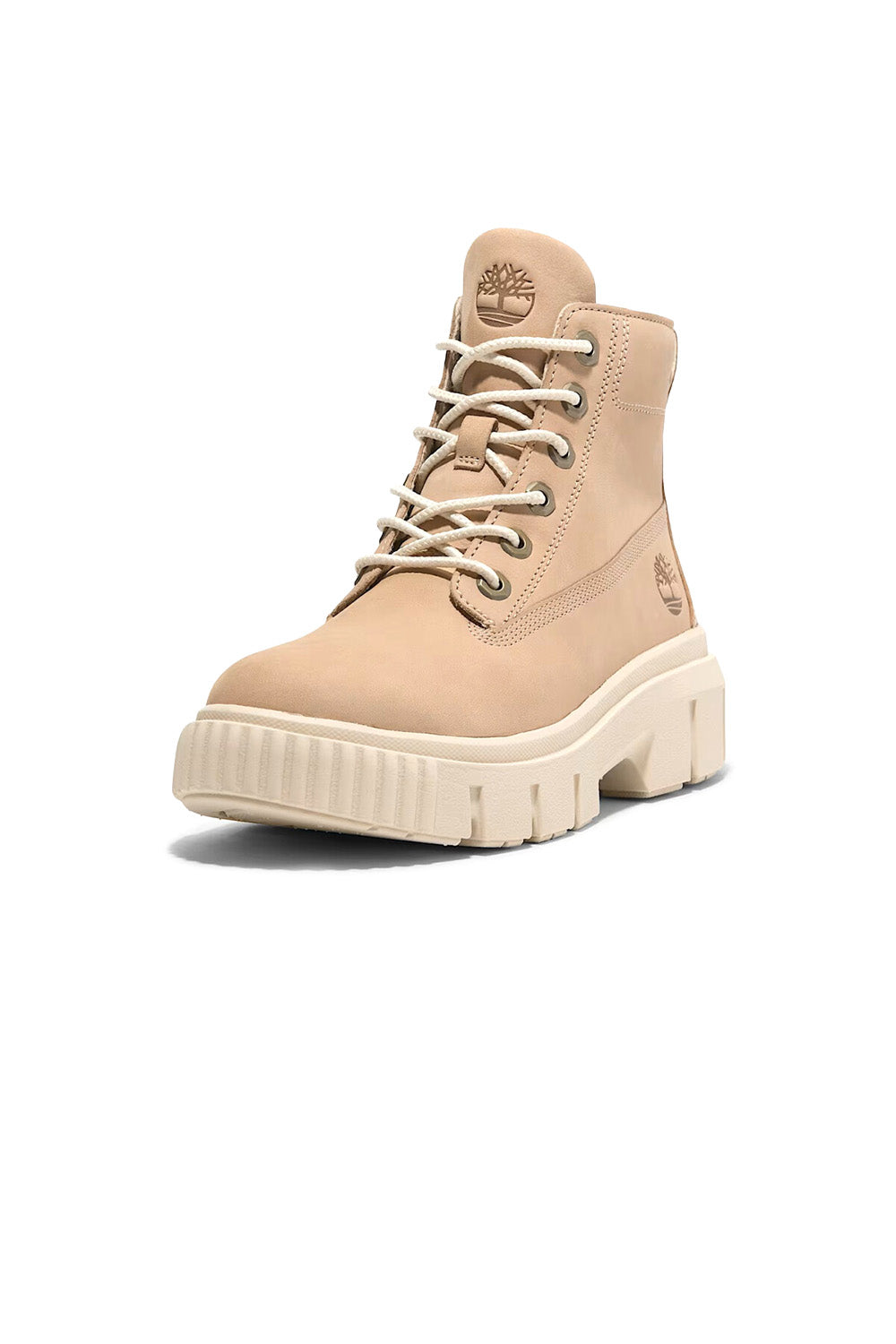 Timberland-Greyfield Mid Lace-Up Bej Nubuk Kadın Bot-Bot-3-Milagron.com