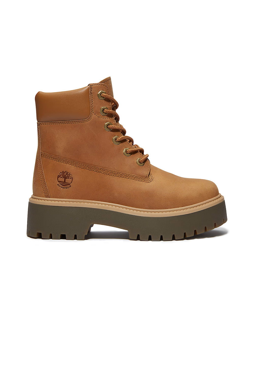 Timberland-Stone Street 6 Inch Lace Up Su Geçirmez Sarı Bot-Bot-1-Milagron.com