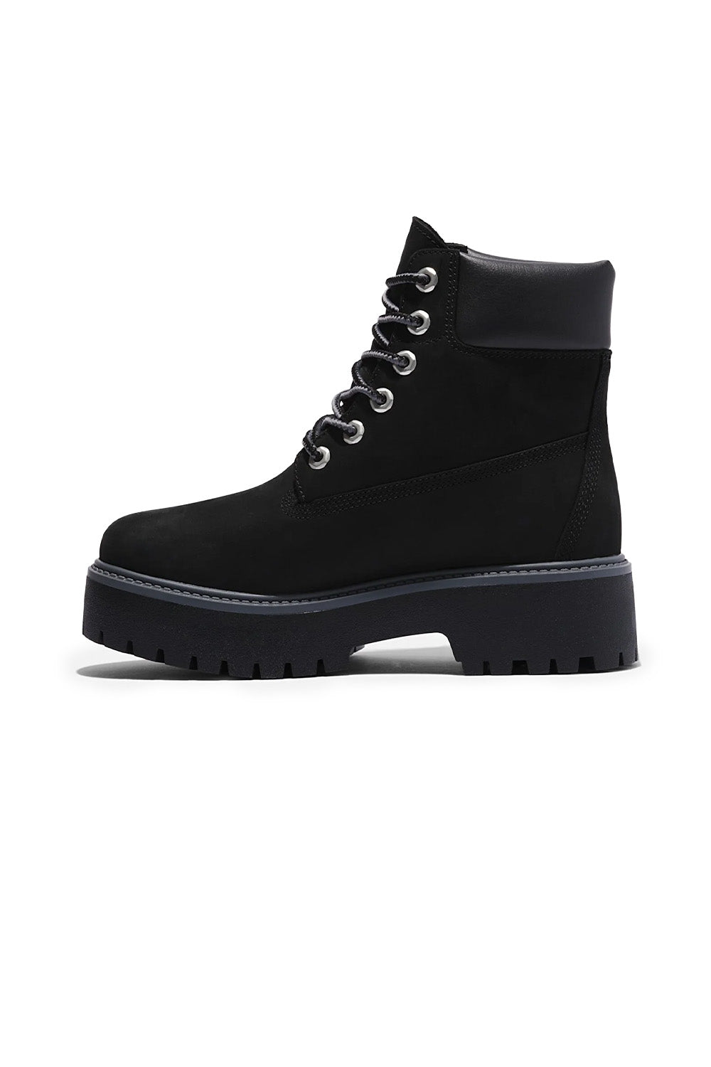 Timberland-Stone Street 6 Inch Lace Up Su Geçirmez Siyah Bot-Bot-2-Milagron.com